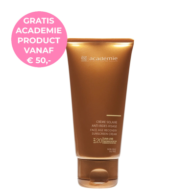 Academie Sun Creme Solaire Anti Rides Visage - Face Age Recovery Sunscreen Cream Spf20 50ml
