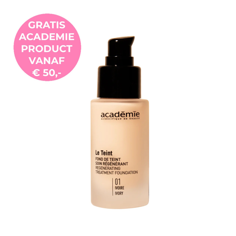 Academie Make-Up Regenerating Treatment Foundation 01 Ivory 30ml (NIEUW)