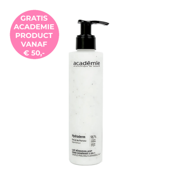 Academie Hydraderm Lait Demaquillant Doux Gommant 2 en 1 - Gentle Peeling Cleanser 200ml