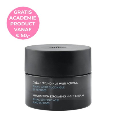 Derm Acte Creme Peeling Nuit Multi Actions - Multiaction Exfoliating Night Cream 50ml