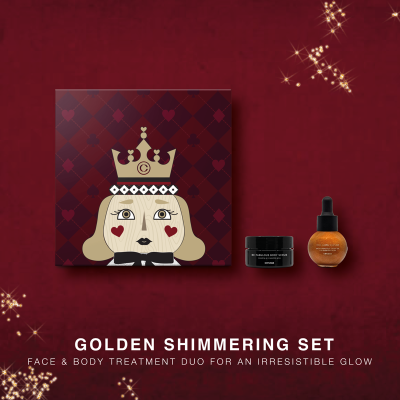 Cenzaa Lovable Box Golden Shimmering Set