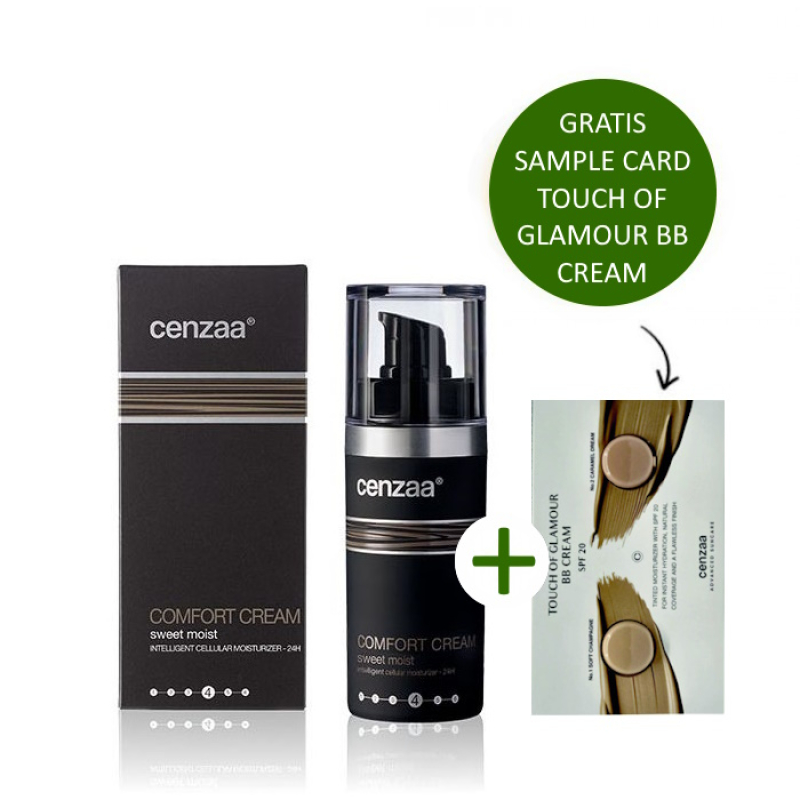 Cenzaa Sweet Moist 30ml incl. gratis Sample Card Touch of Glamour BB Cream