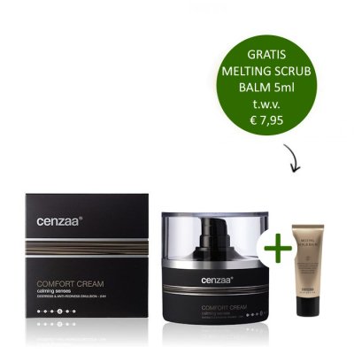 Cenzaa Calming Senses 50ml incl. gratis Melting Scrub Balm 5ml