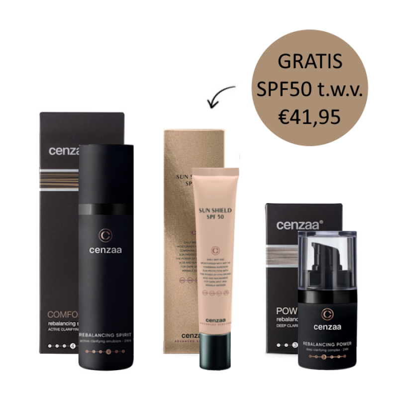 Cenzaa Rebalancing Spirit Power Sun Voordeel Set