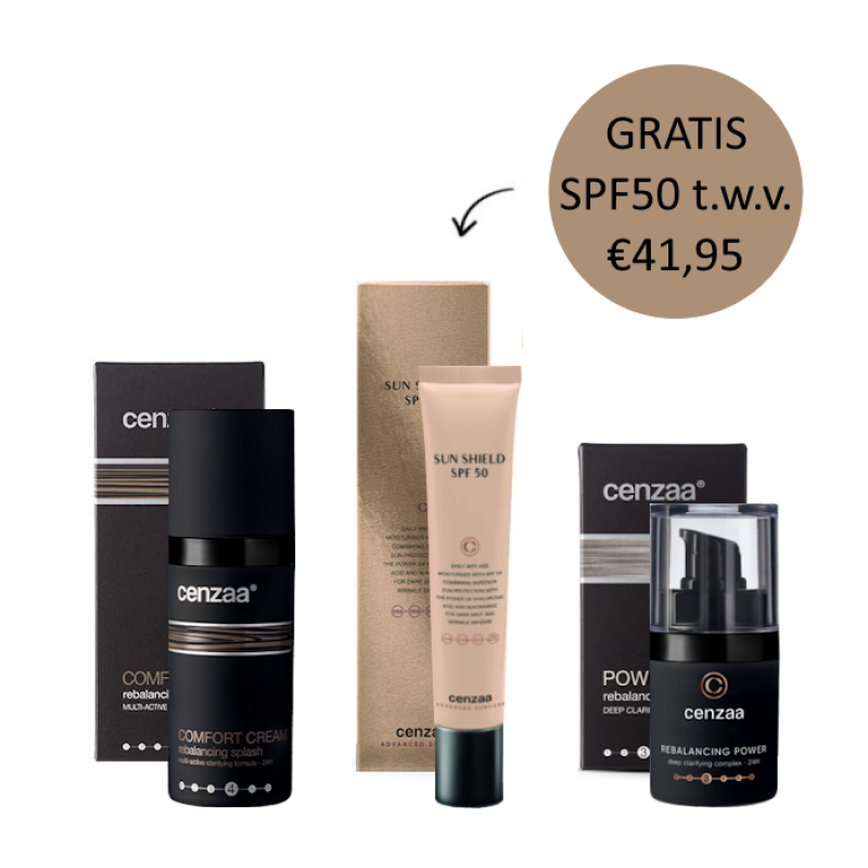 Cenzaa Rebalancing Splash Power Sun Voordeel Set