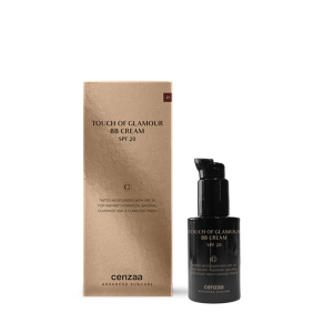 Cenzaa Touch of Glamour BB Cream SPF20 no.1 Soft Champagne 30ml (NIEUW)
