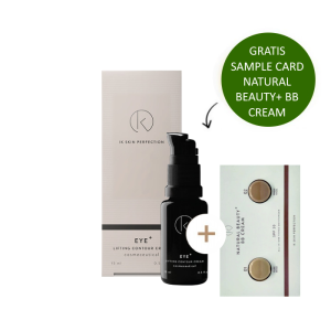 Ik Skin Perfection Eye+ Lifting Contour Cream 15ml incl. gratis Sample Card Natural Beauty+ BB Cream