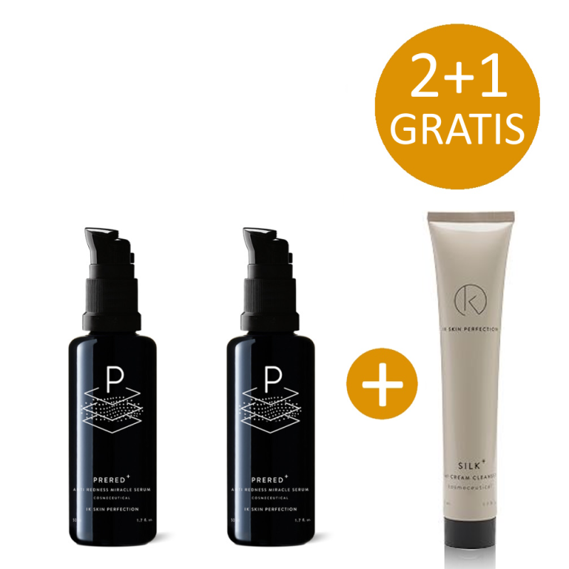2+1 ACTIE - 2x Ik Skin Perfection Prered+ 50ml incl. gratis Silk+ Classic Travel Size 50ml