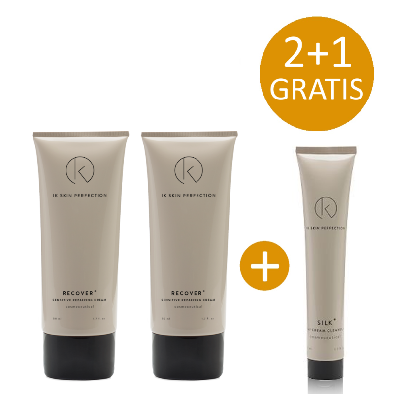 2+1 ACTIE - 2x Ik Skin Perfection Recover+ 50ml incl. gratis Silk+ Classic Travel Size 50ml