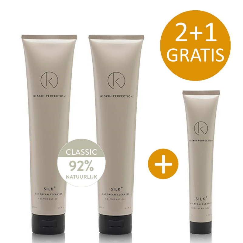 2+1 ACTIE - 2x Ik Skin Perfection Silk+ CLASSIC 200ml incl. gratis Travel Size 50ml