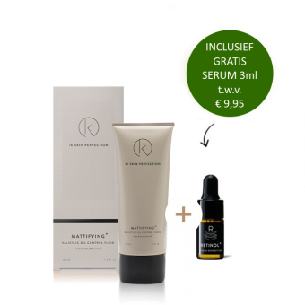 Ik Skin Perfection Mattifying+ 50ml (opvolger Ahamax) incl. gratis Retinol+ 3ml