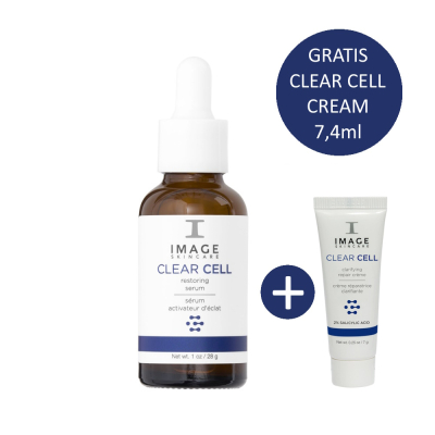 Image CLEAR CELL - Restoring Serum incl.  Clarifying Repair Crème 7.4ml
