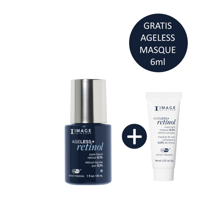 Image AGELESS+ Retinol - Pure Liquid Retinol 0.1 incl. masque 6gr