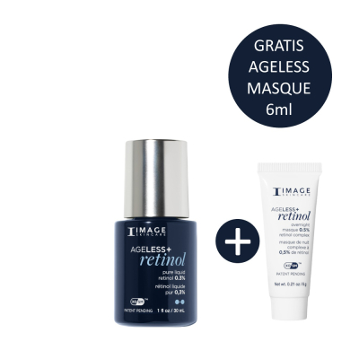 Image AGELESS+ Retinol - Pure Liquid Retinol 0.3 incl. masque 6gr