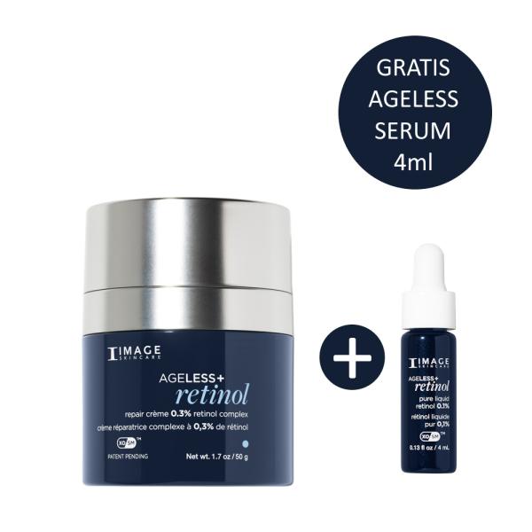Image AGELESS+ Retinol - Repair Creme 0.3 Retinol Complex incl. serum 4ml