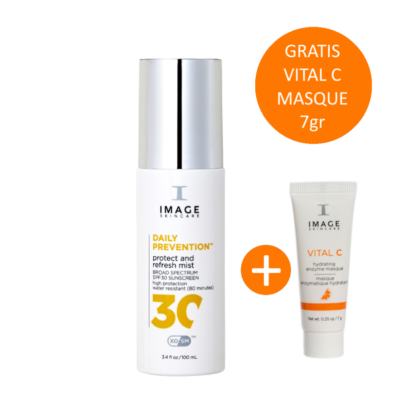 Image DAILY PREVENTION - Protect And Refresh Mist SPF 30 incl. Hydrating Enzyme Masque 7gr