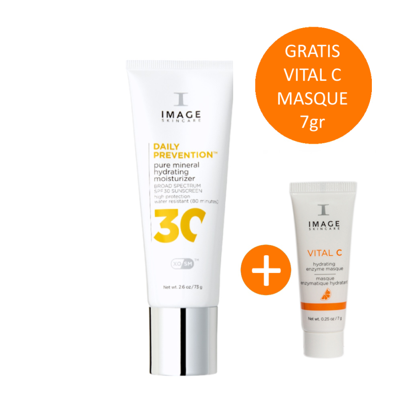 Image DAILY PREVENTION - Pure Mineral Hydrating Moisturizer SPF 30 incl. Hydrating Enzyme Masque 7gr