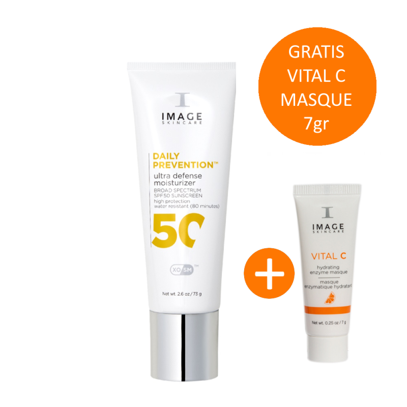 Image DAILY PREVENTION - Ultra Defense Moisturizer SPF 50 incl. Hydrating Enzyme Masque 7gr