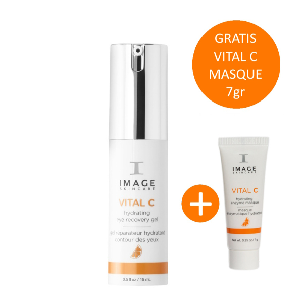 (tijdelijk niet leverbaar) Image VITAL C - Hydrating Eye Recovery Gel incl. Hydrating Enzyme Masque 7gr