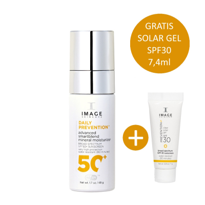 Image DAILY PREVENTION - Advanced Smartblend Mineral Moisturizer SPF 50 incl. Clear Solar Gel SPF 30 7.4ml Image DAILY PREVENTION - Advanced Smartblend Mineral Moisturizer SPF 50 incl. Clear Solar Gel SPF 30 7.4ml