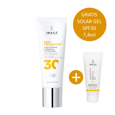 Image DAILY PREVENTION - Pure Mineral Hydrating Moisturizer SPF 30 incl. Clear Solar Gel SPF 30 7.4ml Image DAILY PREVENTION - Pure Mineral Hydrating Moisturizer SPF 30 incl. Clear Solar Gel SPF 30 7.4ml