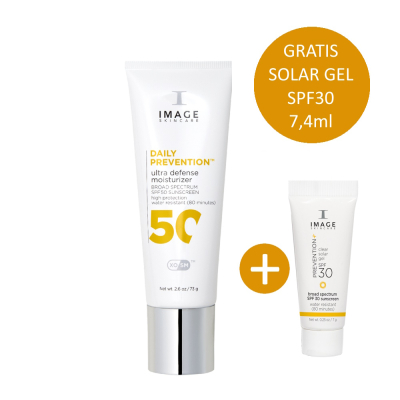 Image DAILY PREVENTION - Ultra Defense Moisturizer SPF 50 incl. Clear Solar Gel SPF 30 7.4ml Image DAILY PREVENTION - Ultra Defense Moisturizer SPF 50 incl. Clear Solar Gel SPF 30 7.4ml
