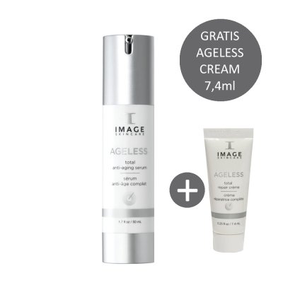 Image AGELESS - Total Anti-Aging Serum incl. Total Repair Crème 7.4ml Image AGELESS - Total Anti-Aging Serum incl. Total Repair Crème 7.4ml