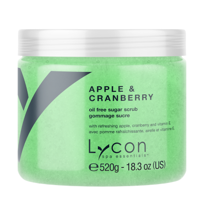 Lycon Apple Cranberry Sugar Scrub 520gr