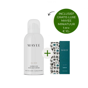Mayee Glow - Go Sun Mist SPF20 100ml + gratis Mayee luxe miniatuur t.w.v. €10,-
