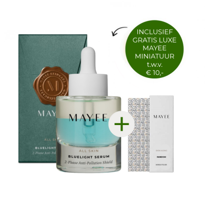 Mayee Bluelight Serum 30ml + gratis Mayee luxe miniatuur t.w.v. €10,-