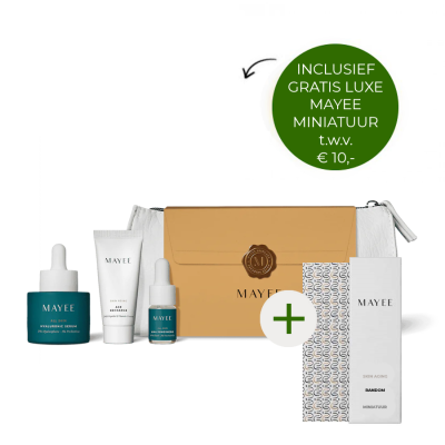 Mayee Vitamin Your Skin Set + gratis Mayee luxe miniatuur t.w.v. €10,- Mayee Vitamin Your Skin Set + gratis Mayee luxe miniatuur t.w.v. €10,-