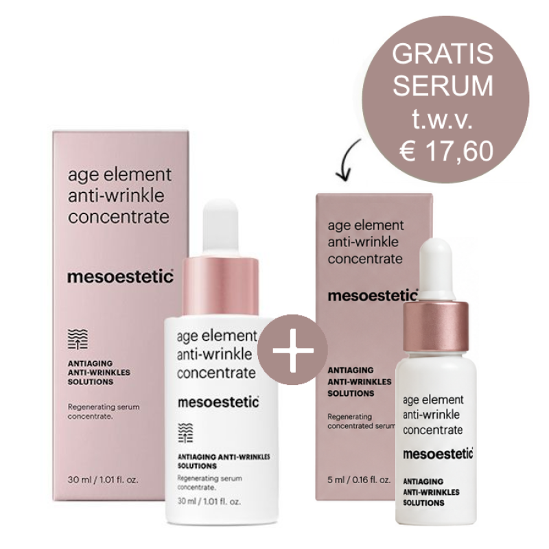 Mesoestetic Age Element Anti-Wrinkle Concentrate 30ml incl. gratis Travel Size serum 5ml
