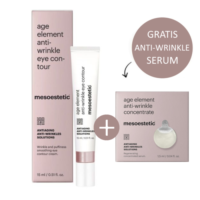 Mesoestetic Age Element Anti-Wrinkle Eye Contour 15ml incl. gratis serum