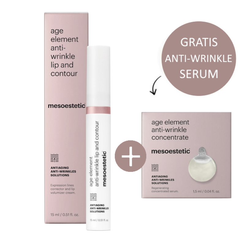 Mesoestetic Age Element Anti-Wrinkle Lip & Contour 15ml incl. gratis serum