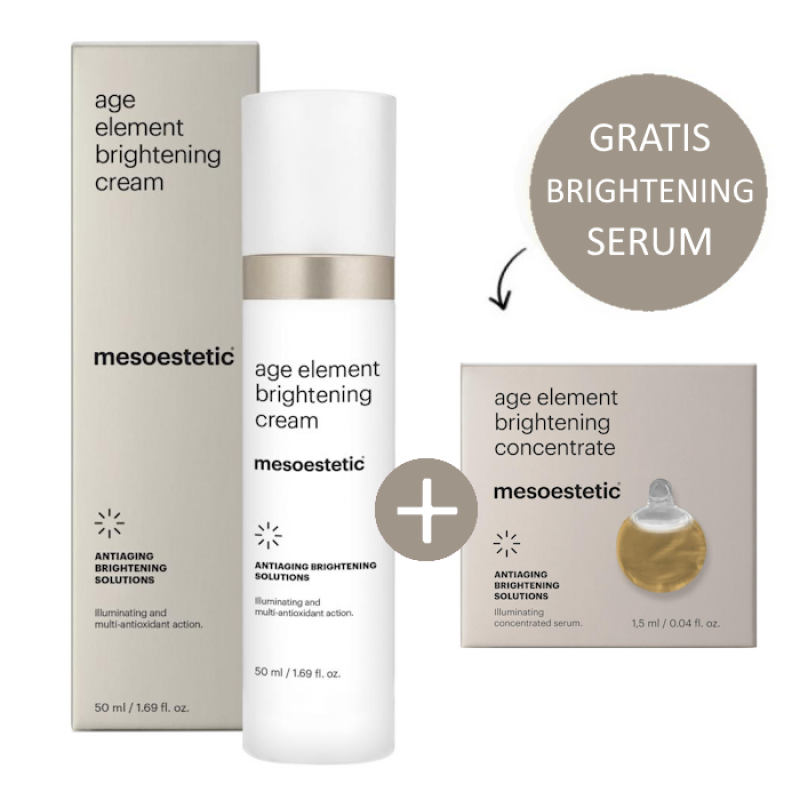 Mesoestetic Age Element Brightening Cream 50ml incl. gratis serum