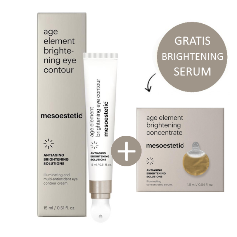 Mesoestetic Age Element Brightening Eye Contour 15ml incl. gratis serum