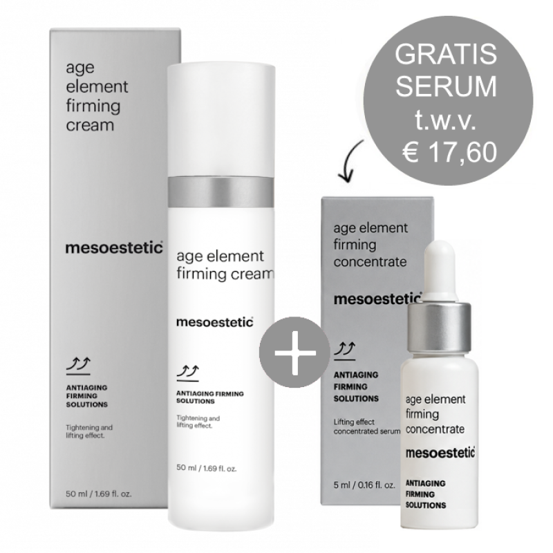 Mesoestetic Age Element Firming Cream 50ml incl. gratis Travel Size serum 5ml