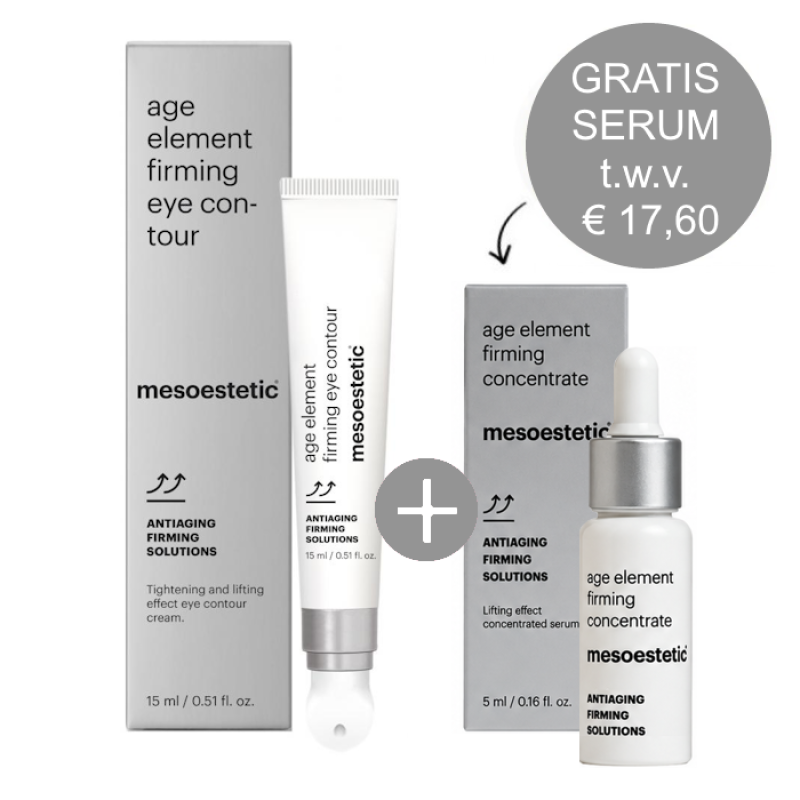 Mesoestetic Age Element Firming Eye Contour 15ml incl. gratis Travel Size serum 5ml
