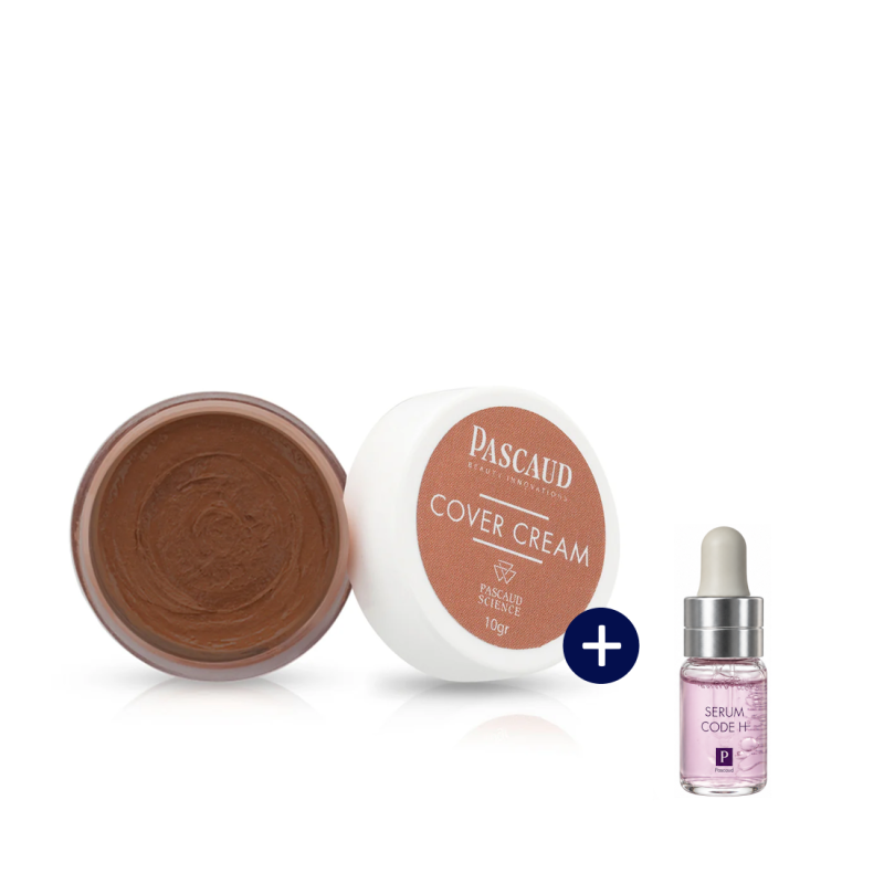 Pascaud Cover Cream Brown 10gr incl. gratis miniatuur code H serum 3ml