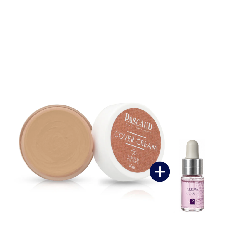 Pascaud Cover Cream Tan 10gr incl. gratis miniatuur code H serum 3ml