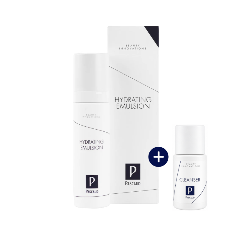 Pascaud Hydrating Emulsion 50ml incl. gratis travel cleanser 30ml
