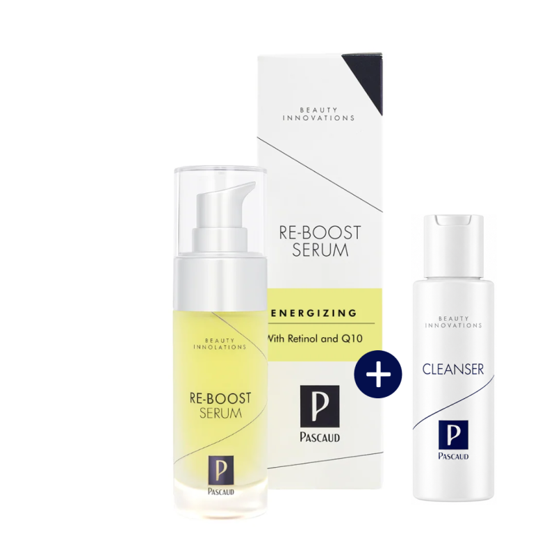 Pascaud Re-Boost Serum 30ml incl. gratis travel cleanser 100ml