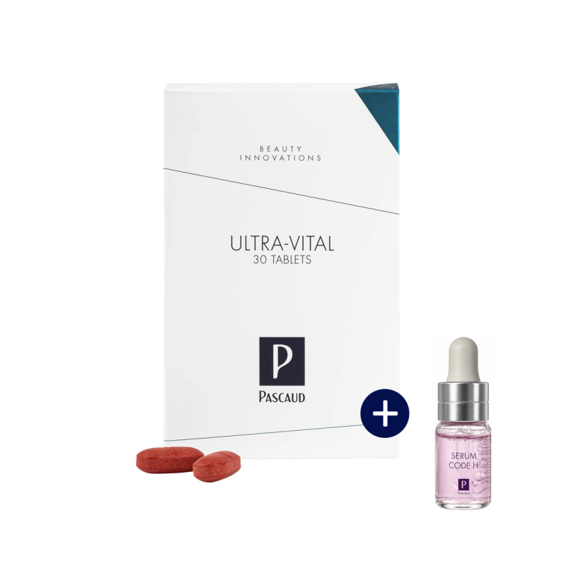 Pascaud Ultra-Vital 30 tabletten incl. gratis miniatuur code H serum 3ml