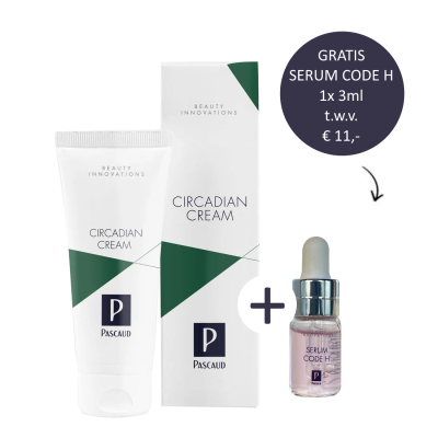 Pascaud Circadian Cream 75ml incl. gratis Serum Code H 1x 3ml