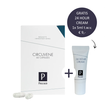 Pascaud Circuvene 60 capsules incl. gratis 24 Hour Cream 1x 5ml