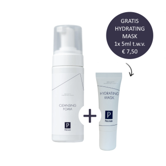 Pascaud Cleansing Foam 150ml incl. gratis Hydrating Mask 1x 5ml