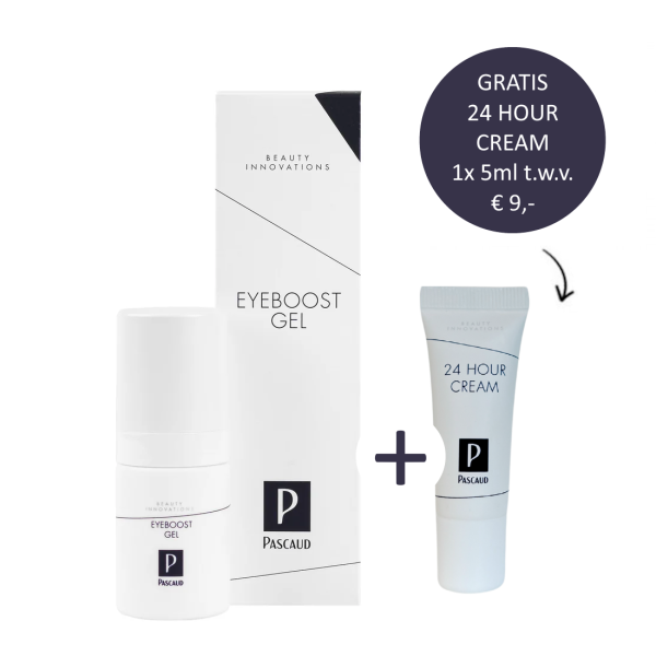 Pascaud Eyeboost Gel incl. gratis 24 Hour Cream 1x 5ml