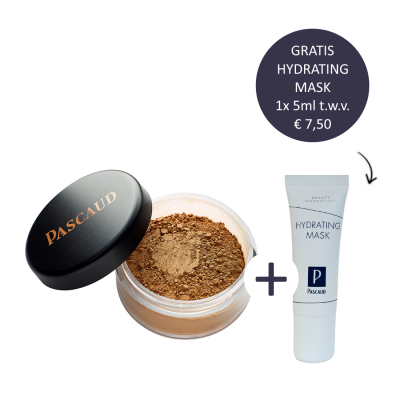 Pascaud Mineral Foundation 040 7gr incl. gratis Hydrating Mask 1x 5ml