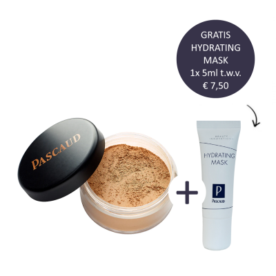 Pascaud Mineral Foundation 060 7gr incl. gratis Hydrating Mask 1x 5ml