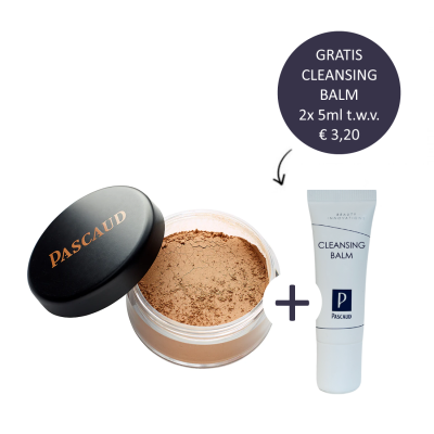 Pascaud Mineral Foundation 070 7gr incl. gratis Cleansing Balm 2x 5ml